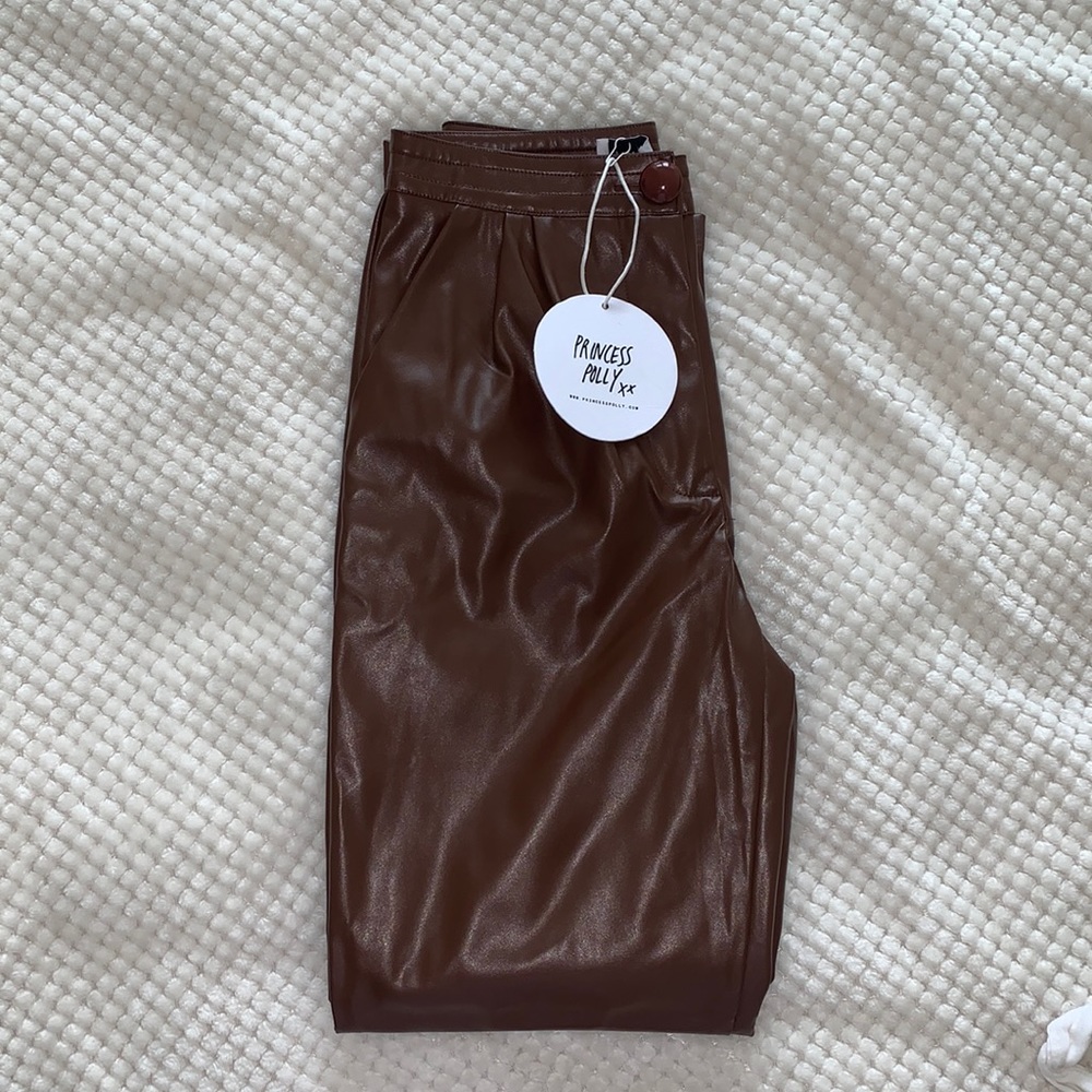 Princess Polly Leather Pants